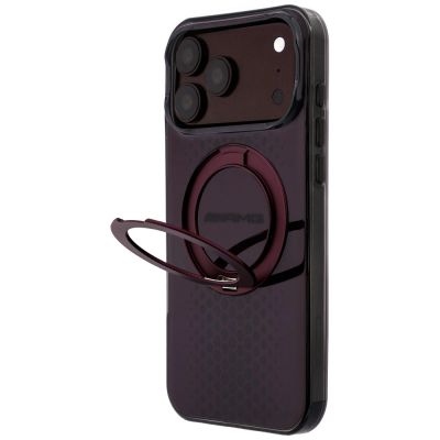 2. Mercedes AMG IML Double Layer Urban Line with Ring Stand MagSafe case for iPhone 18 Pro Max / 17 Pro Max - burgundy