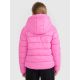 2. Girls' down jacket with synthetic filling 4F 4FJRAW25TDJAF0816-54S