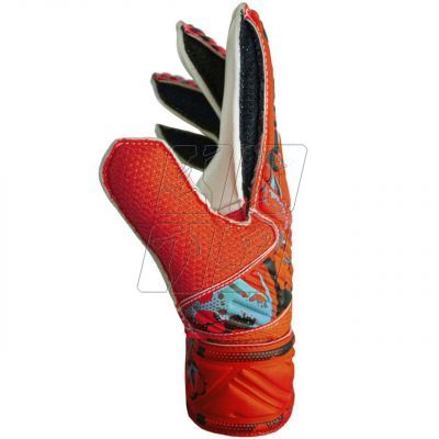 4. Reusch Attrakt Solid Jr 5372515 3334 goalkeeper gloves