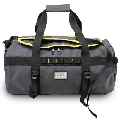 2. FITNESS/TRAVEL BAG A3051 GRAPHITE-BLACK-GREEN SEMI LINE