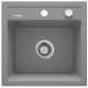 Deante Zorba Single Bowl Sink without Drainer - Metallic Gray ZQZ_S103