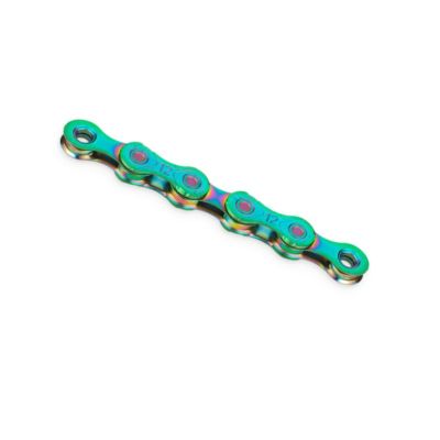 KMC Chain X12 126 Links Aurora Green Box