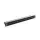 2. Patch panel Lanberg PPU6-1048-B (1U; cat. 6; 48xRJ-45)