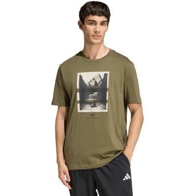 Men's adidas Outdoor Kayaking Graphic T-shirt olive KB2540