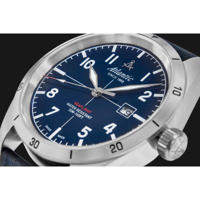 4. Men's Watch Atlantic Seaflight 70351.41.55 + BOX