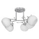 Classic chandelier ceiling hanging lamp Activejet IRMA Nickel 5xE27 for the living room