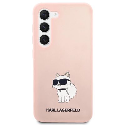 3. Karl Lagerfeld KLHCS23SSNCHBCP S23 S911 hardcase pink/pink Silicone Choupette