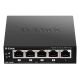 D-Link DGS-1005P/E Network Link Unmanaged Gigabit Ethernet (10/100/1000) PoE Support Black