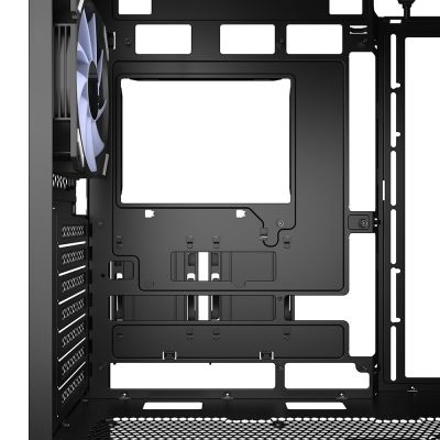 9. Sharkoon AK4W RGB ATX Case with 1 Glass Panel