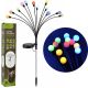 2. SOLAR LAMP DANCING IN THE WIND, COLORFUL BALLS, 12 LEDS, 72CM