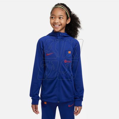 3. Tracksuit Nike FC Barcelona NK Dri-Fit Strk HD Trk Suit Jr FD1442 455