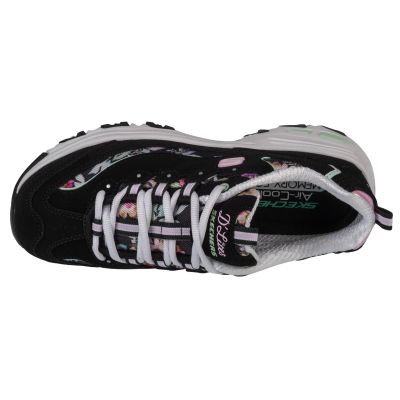 3. Skechers D'Lites-Blooming Fields 149794-BKMT Black 35.5