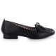 2. Women's openwork lords shoes black Jezzi 222-5
