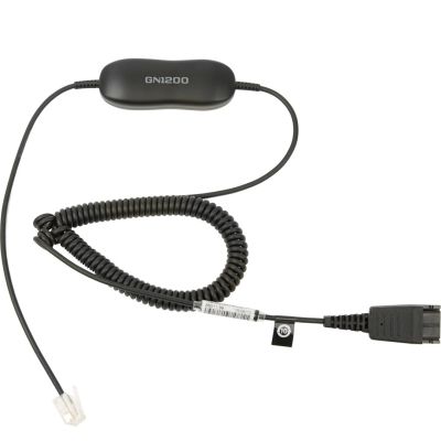 SMART CORD QD to RJ10/SPIRAL 0.7 - 2.0M cable
