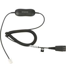 SMART CORD QD to RJ10/SPIRAL 0.7 - 2.0M cable
