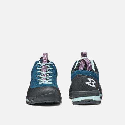 3. Garmont Dragontail WP Women's Hiking Shoes - Corsair Blue/Surf Blue