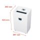 HSM Pure 420 Shredder, 35L 4.5x30 mm