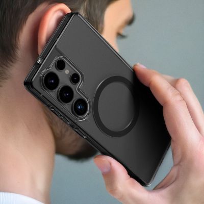 5. AmazingThing Minimal Mag Case with Magnetic Ring for Samsung Galaxy S25 Ultra - Black