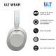 27. SONY WH-ULT900NW white headphones