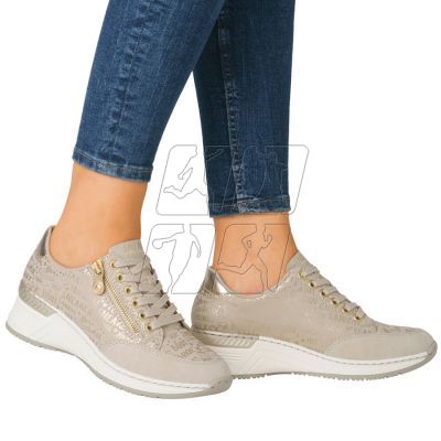 9. Rieker W N4316 RKR760 wedge sneakers