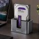 6. Qoltec 52631 HDD SSD Docking Station | SATA | M.2 NVMe | Cloning | USB-C | 10Gb/s | 28TB