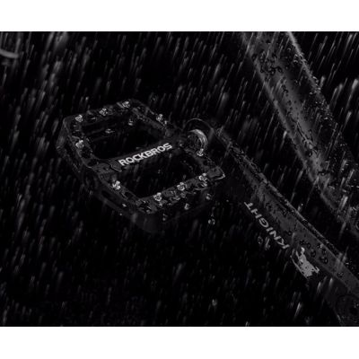 11. Rockbros 2017-12CBK Nylon Bicycle Pedal Set - Black