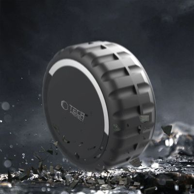 6. Tech-Protect 3M Pouch for Apple AirTag 1/2 - Black