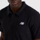 4. New Balance Cotton Pique Polo Shirt M MT51519BK