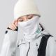 7. Rockbros LFA23 TVI Women's Knitted Bicycle Neck Warmer - White