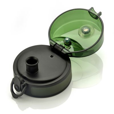 20. Meteor 650 ml sports bottle dark green