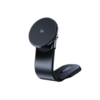 2. Wozinsky WCZ2Y2S Magnetic Car Holder with 15W MagSafe Inductive Charger for Car Cockpit - Black