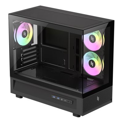 6. GameMax NEX C31 BK Computer Security & Mounts Black