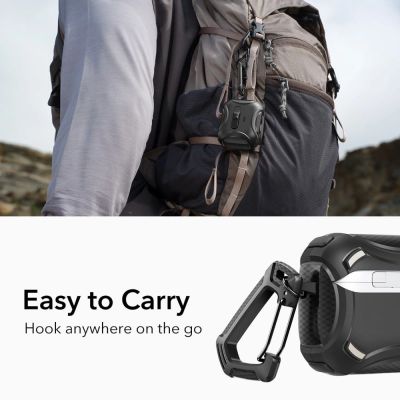 3. ESR Cyber ​​FlickLock MagSafe Case for AirPods Pro 3 - Black