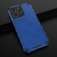 18. Honeycomb case for iPhone 14 Pro Max armored hybrid cover blue