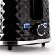 4. ELDOM TOSTER TO280C TOSTI 780 W SMOOTH ADJUSTMENT 7 POWER LEVELS BLACK