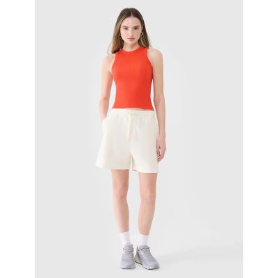 6. Women's sweatpants 4F 4FWSS25TSHOF529-11S