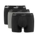 Puma men's boxer briefs 3-Pack black gray comfortable cotton