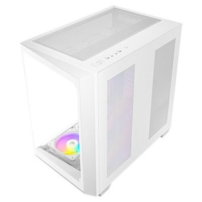 5. Antec Gamer C5 ARGB White Midi Tower Case White Retail