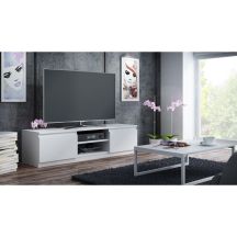 TV STAND 140 MATTE WHITE