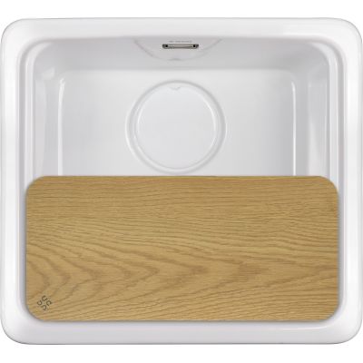 Single-bowl ceramic sink