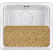 Single-bowl ceramic sink