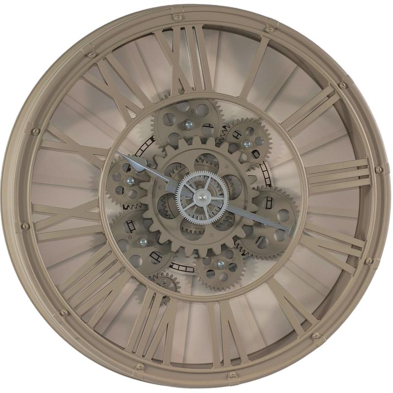 15. WALL CLOCK ROTARY MECHANISM 38CM CAPPUCCINO