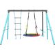 GARDEN SWING for children Extralink BLACK FOREST CD-S019 STORK'S NEST + Ladder 263x185x185cm