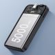 12. Baseus mini power bank 5000mAh 20W + USB-C cable (20V/3A) - black