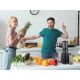 30. ELDOM SLOW JUICER PJ350 250 W BLACK TWO FILTERS NEW GENERATION HEAVY PRESS