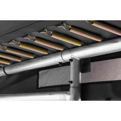 4. Salta Premium Ground Trampoline - 214x305cm - Black