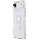 4. Guess IML Gradient Triangle Logo MagSafe Case for iPhone Air - Clear