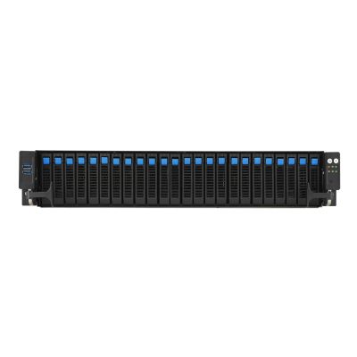 4. Asus Rack Platform (2U) RS520A-E12-RS24U AMD Epyc 9004 (24x NVMe, 2xM.2, 2x10Gbe, IPMI, 1+1 1600W)