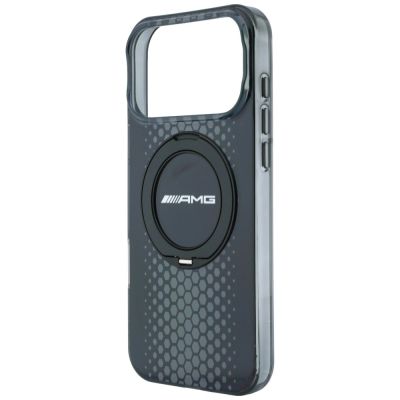 6. Mercedes AMG IML Double Layer Urban Line with Ring Stand MagSafe Case for iPhone 18 Pro Max / 17 Pro Max - Black