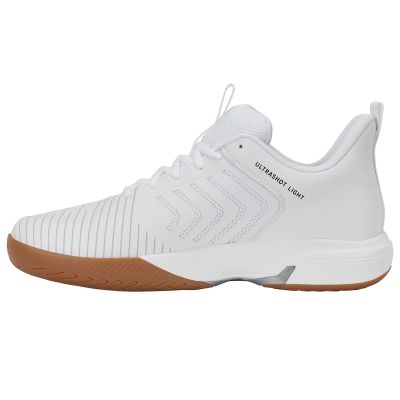 5. K-Swiss US LGHT INDOOR WHITE/BLACK/SILVER-M (04907-100-M)